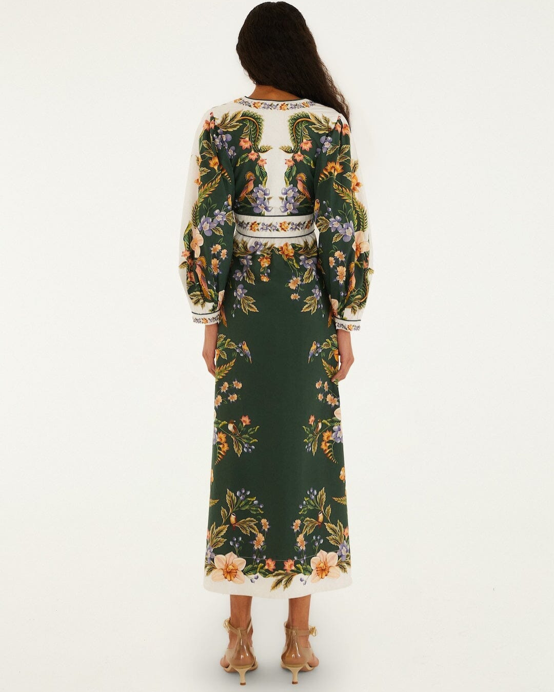 Nature Green Maxi Dress by FARM Rio