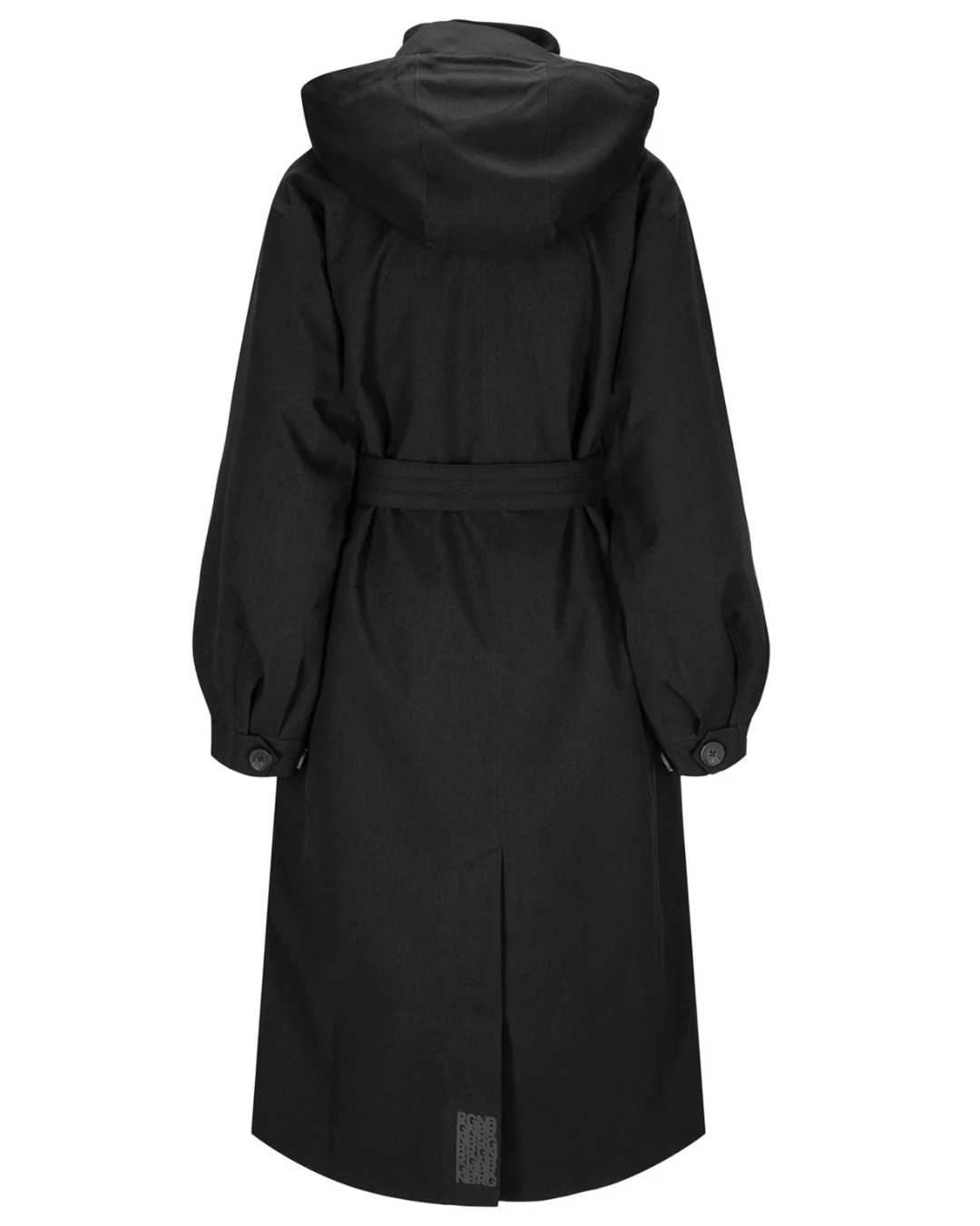 Rossby Maxi Coat in New Black by BRGN