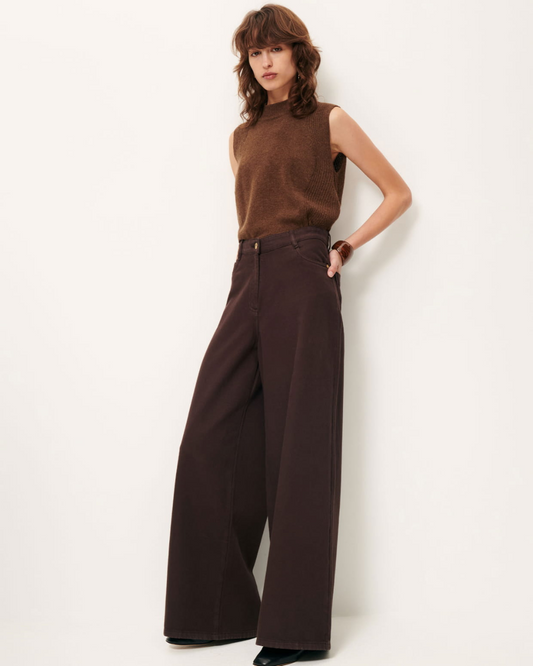 Dalt Jeans in Coffea by Sessún