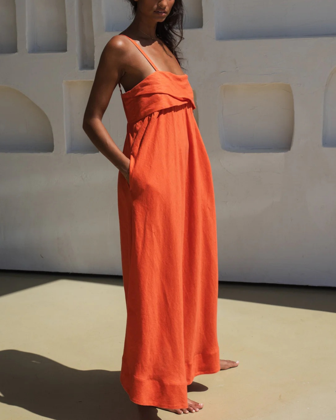 Kiko Linen Dress in Spritz by Lilly Pilly