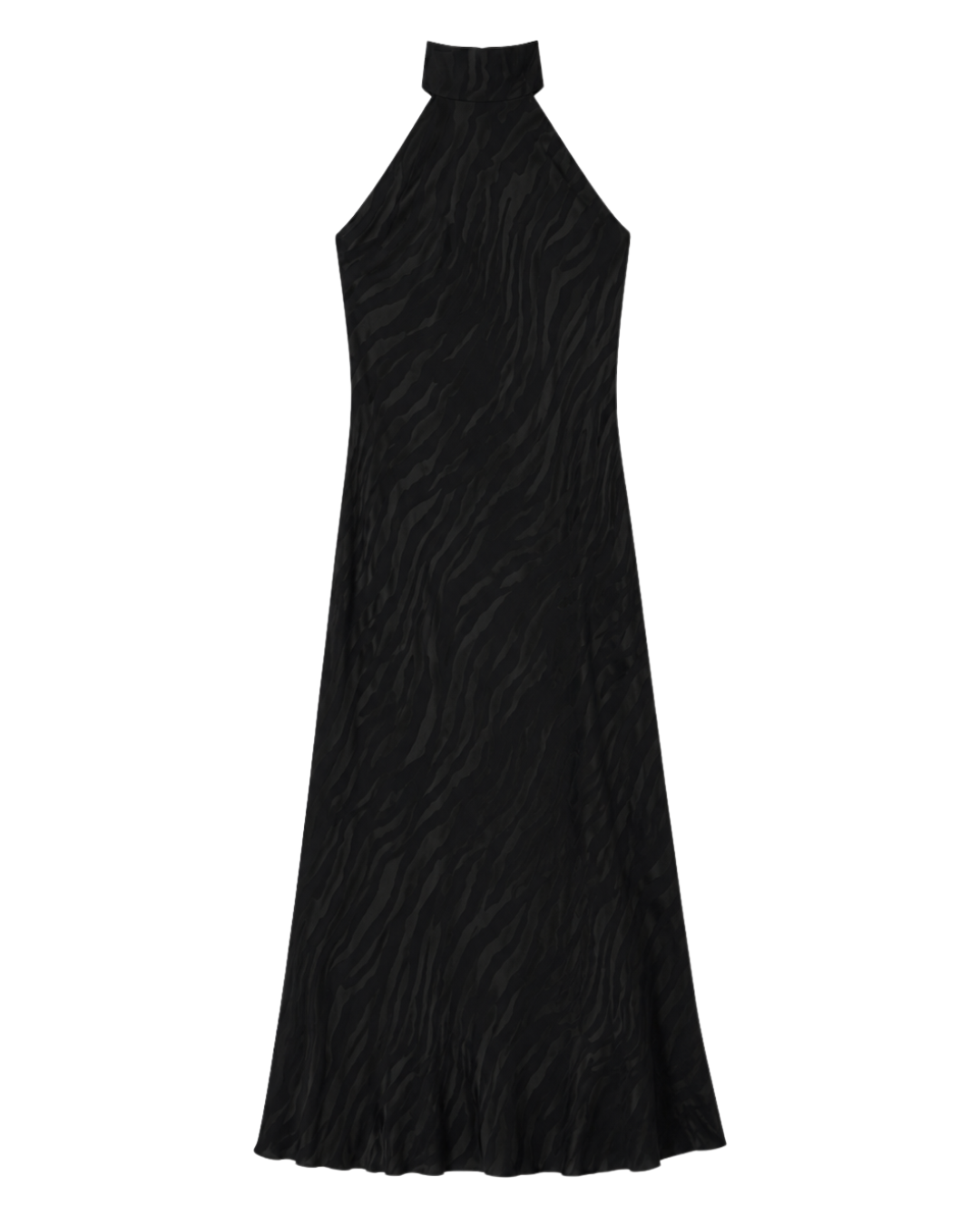 Maura Dress in Cooper Jacquard Black by RIXO
