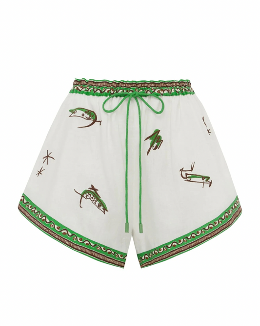 Wanda Embroidered Short by Alemais