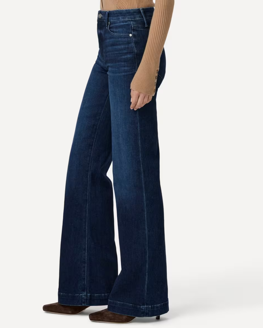 Leenah 32” Slim Wide Leg in Venetian Breeze by PAIGE