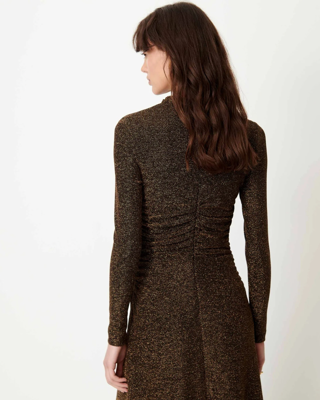 Rita Dress in Night Gold by Sessùn