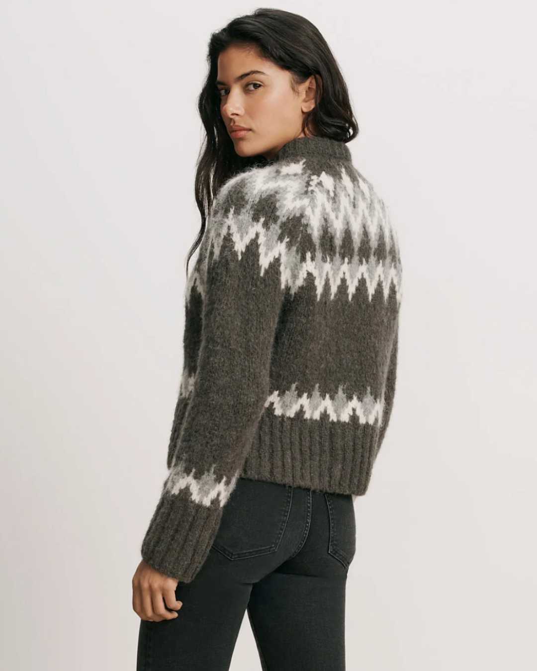 Christina Fair Isle Cardigan by Veronica Beard