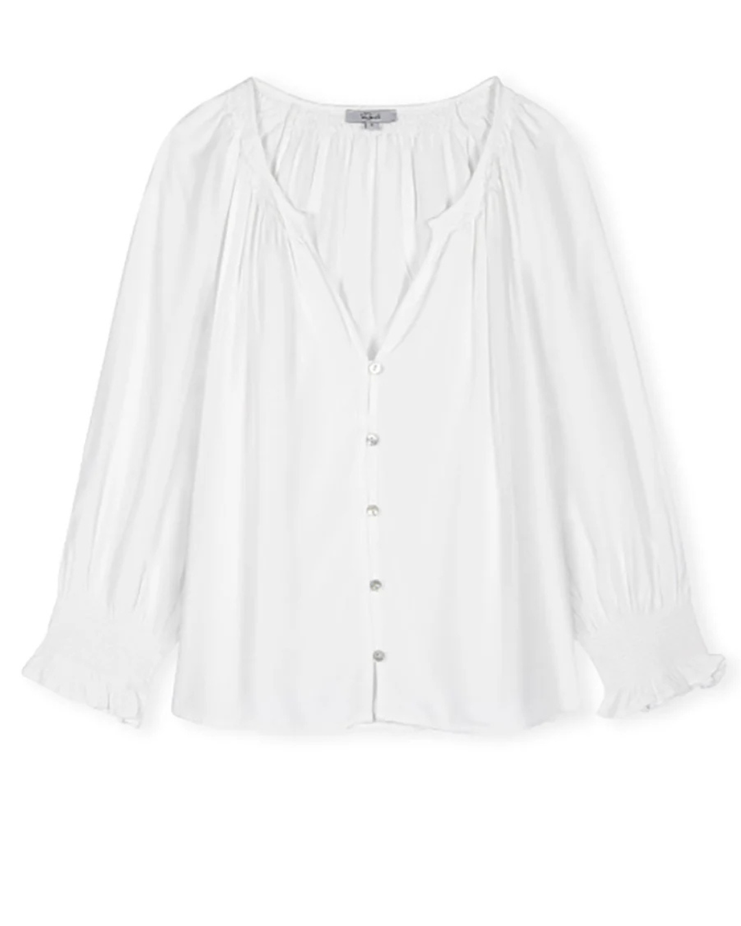 Mariah Blouse in Pearl by Rails