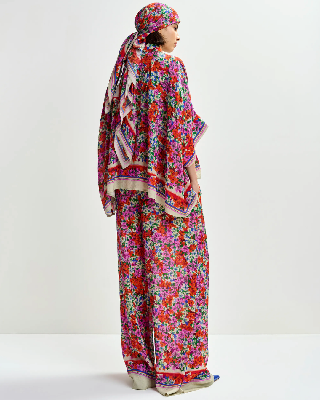 Joek Wide Leg Pants in Fire Glow by Essentiel Antwerp