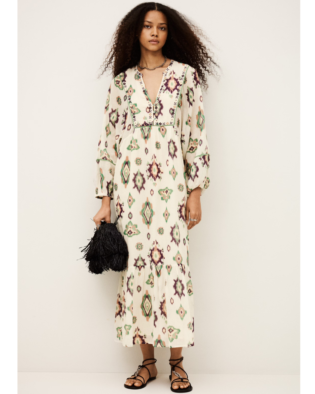 Oelia Dress in Ecru by BA&SH