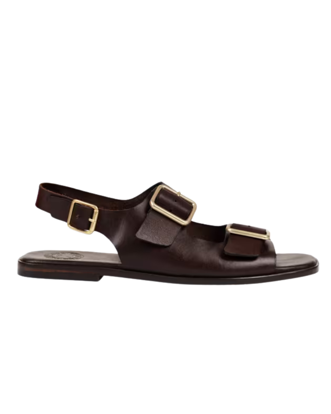 Portobello Leather Sandal in Bitter Chocolate by Penelope Chilvers