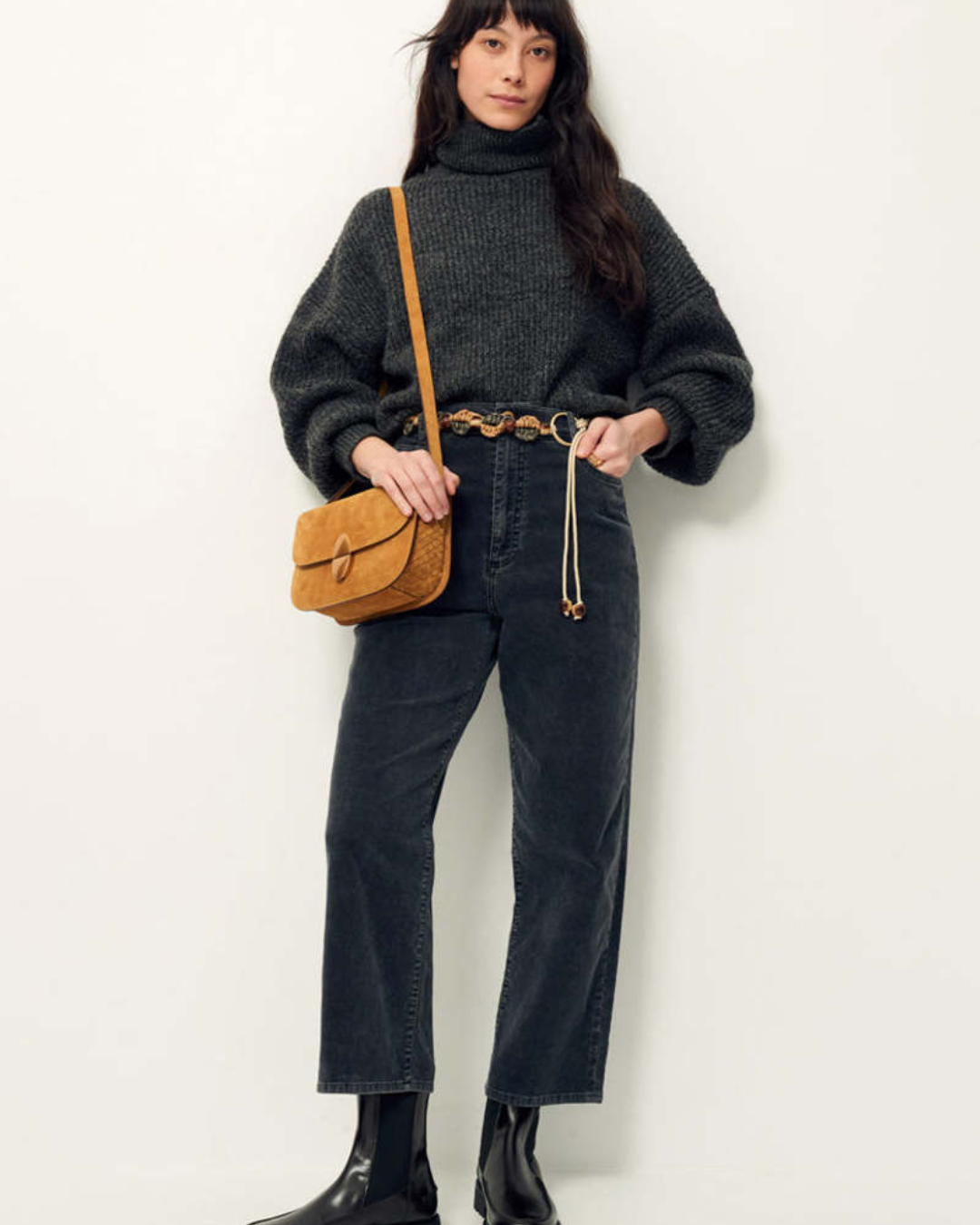 Velvet Cruise Trousers in Graffit by Sessún