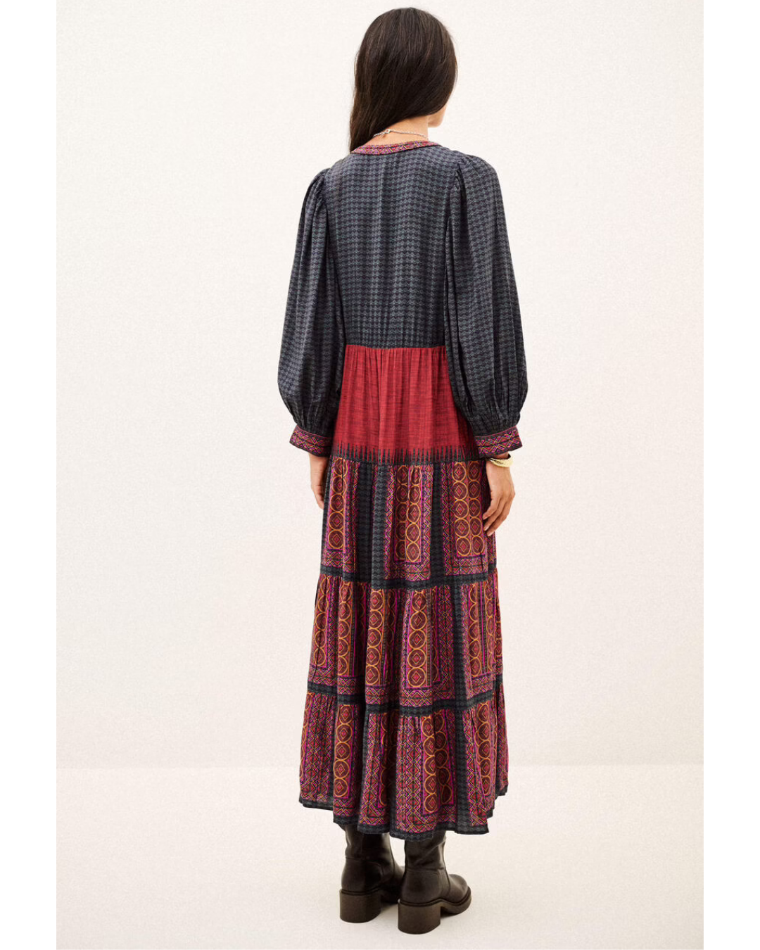 Olly Dress in Red by BA&SH