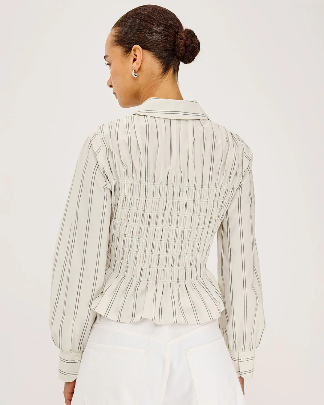 Bradshaw Top in Palma Stripe by Rails