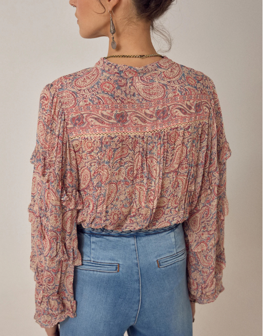 Cosima Blouse in Wild Dust by Maison Hotel