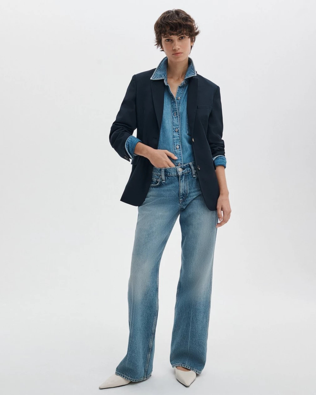 Saige Full Straight in Rosland by Rag & Bone