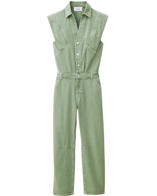 Figo Jumpsuit in Vert by BA&SH
