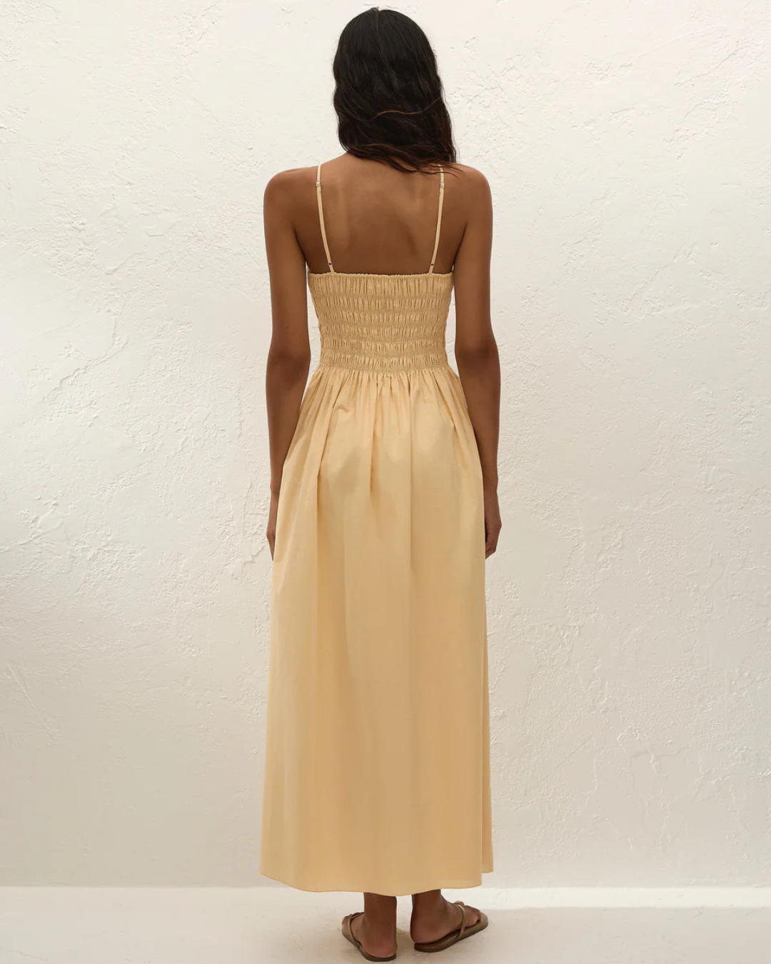Laia Maxi Dress in Daffodil by Faithfull the Brand
