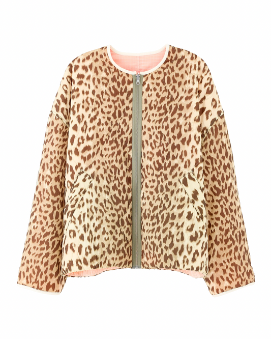 Highland Reversible Leopard Print Jacket by Bellerose