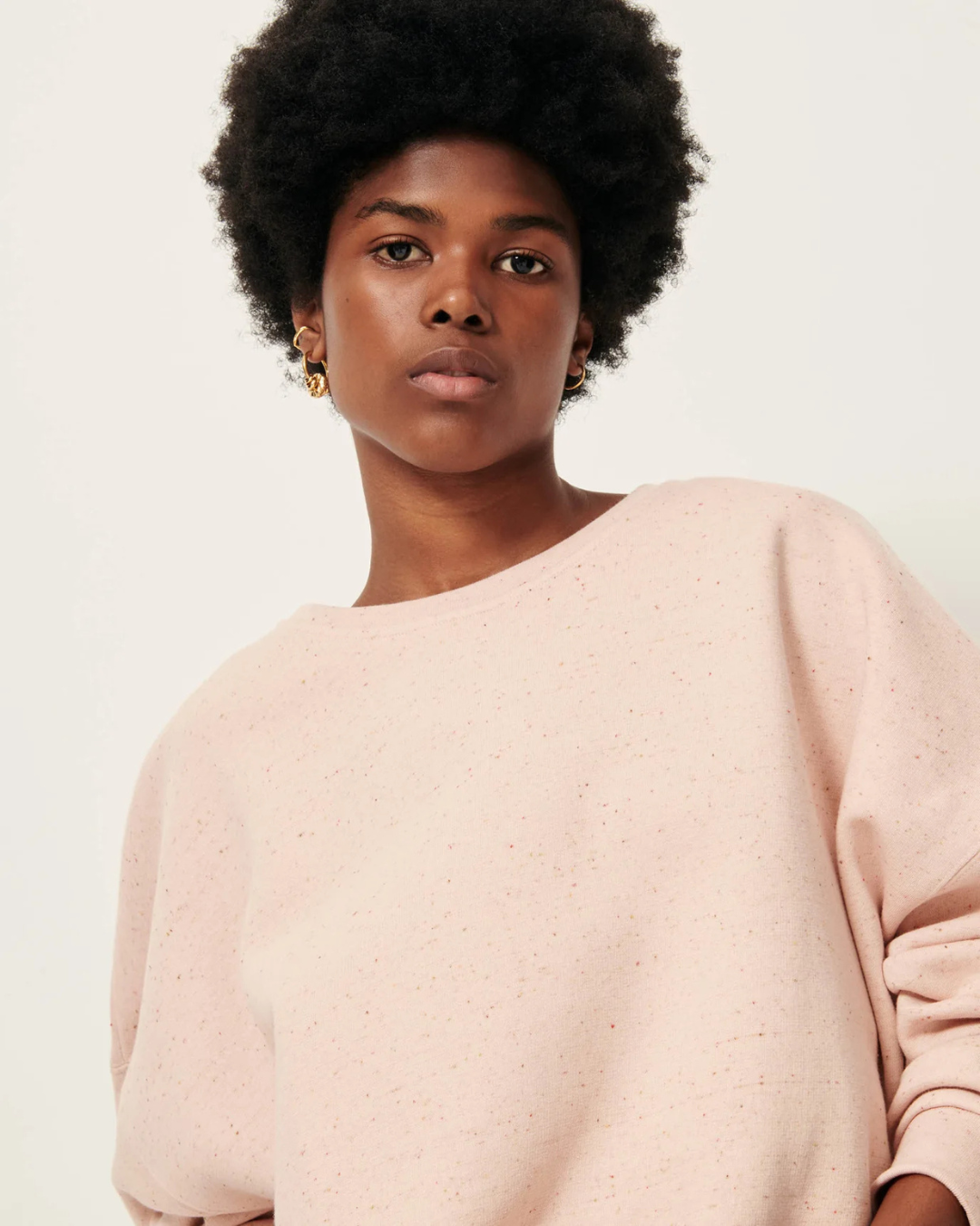 Chebbi Oversized Sweater in Ballerina by Sessùn