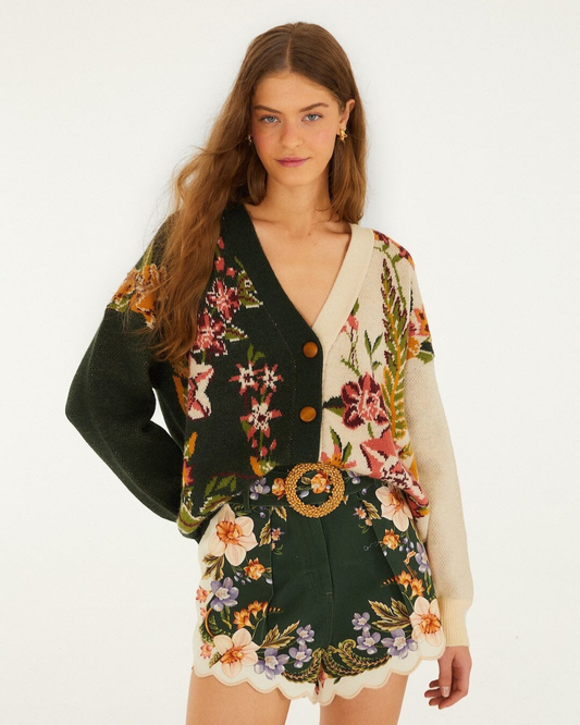 Nature Knit Cardigan by FARM Rio