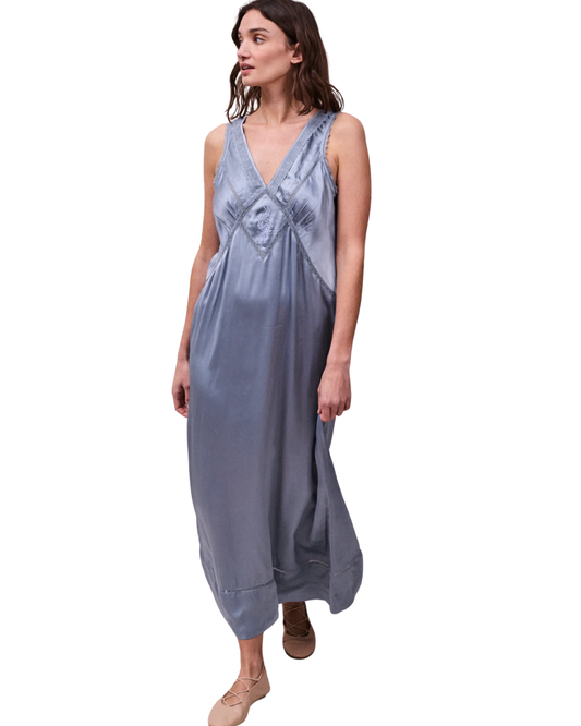 Primrose Dress in Cornflower Blue by FAUNE