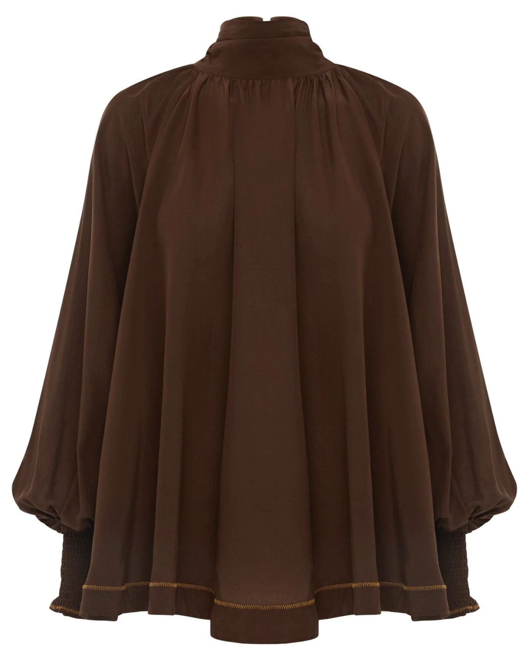 Vito Blouse in Chocolate by Alemais