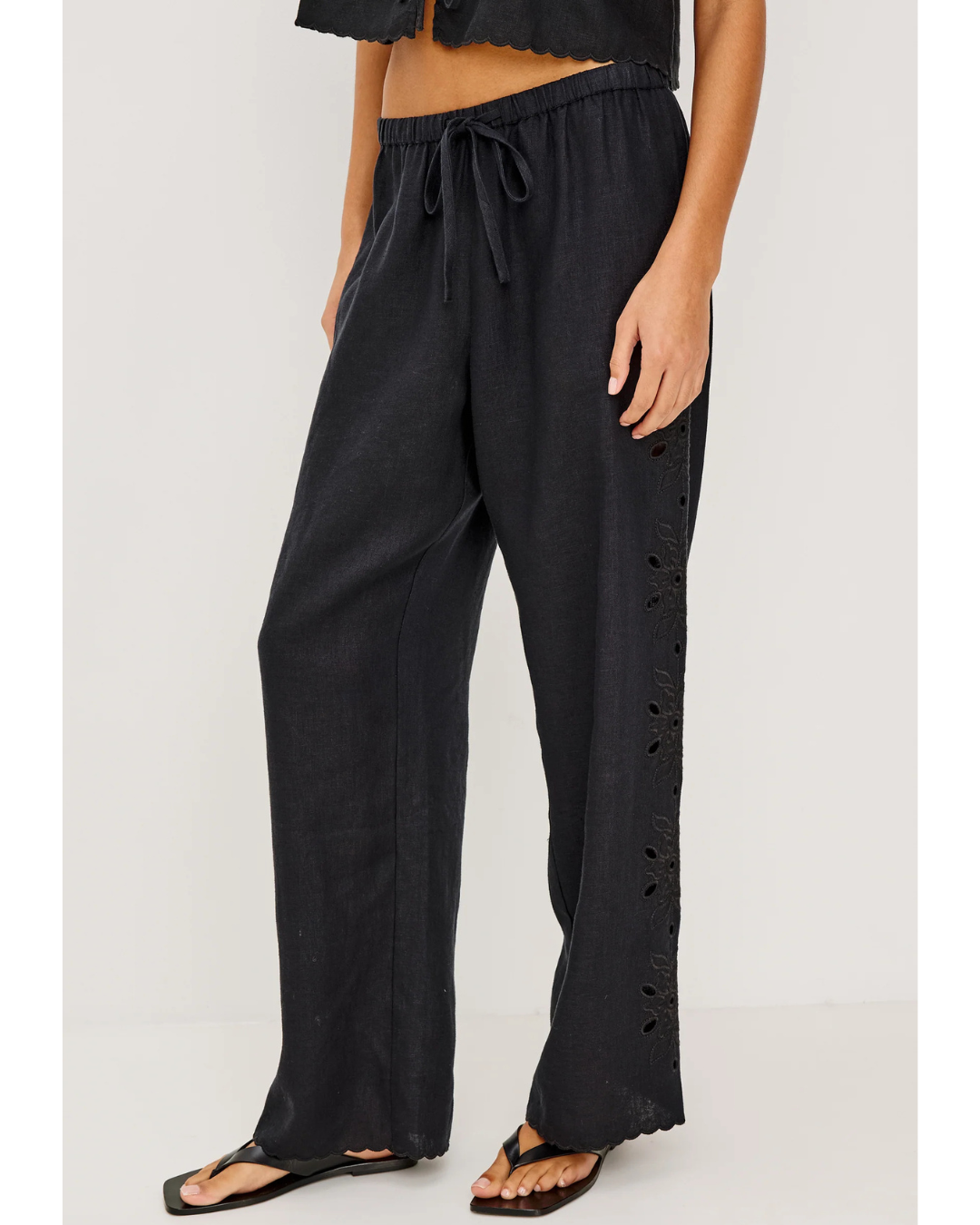 Mirina Pants in Black by Rails