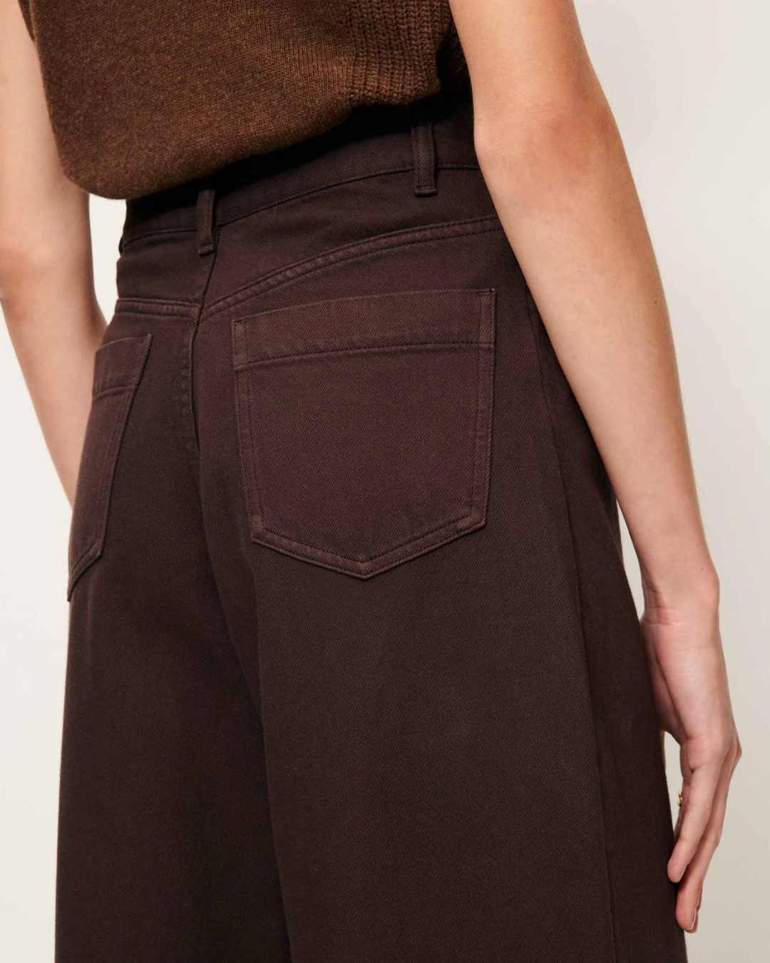 Dalt Jeans in Coffea by Sessún