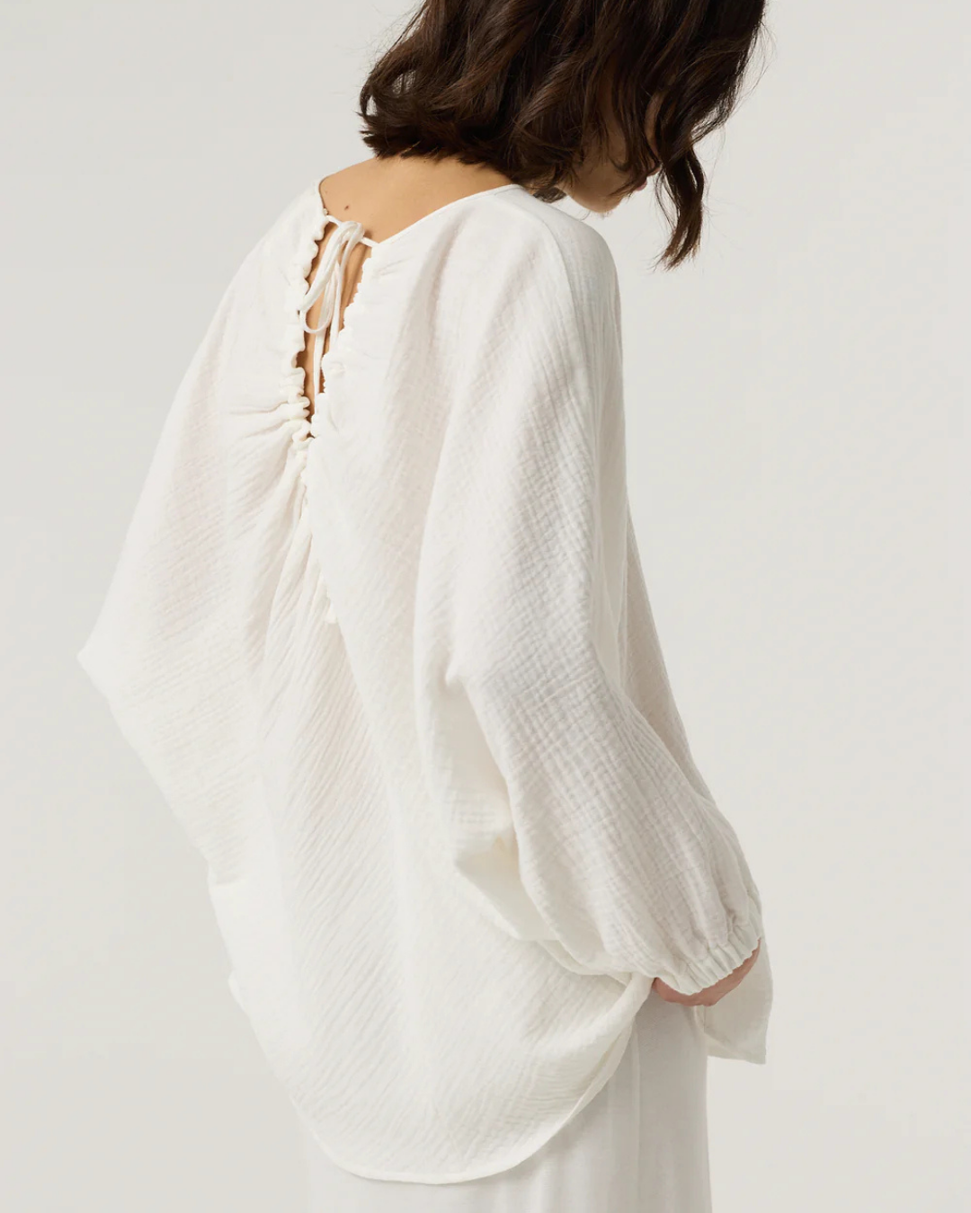 Arabella Top in White by AKYN