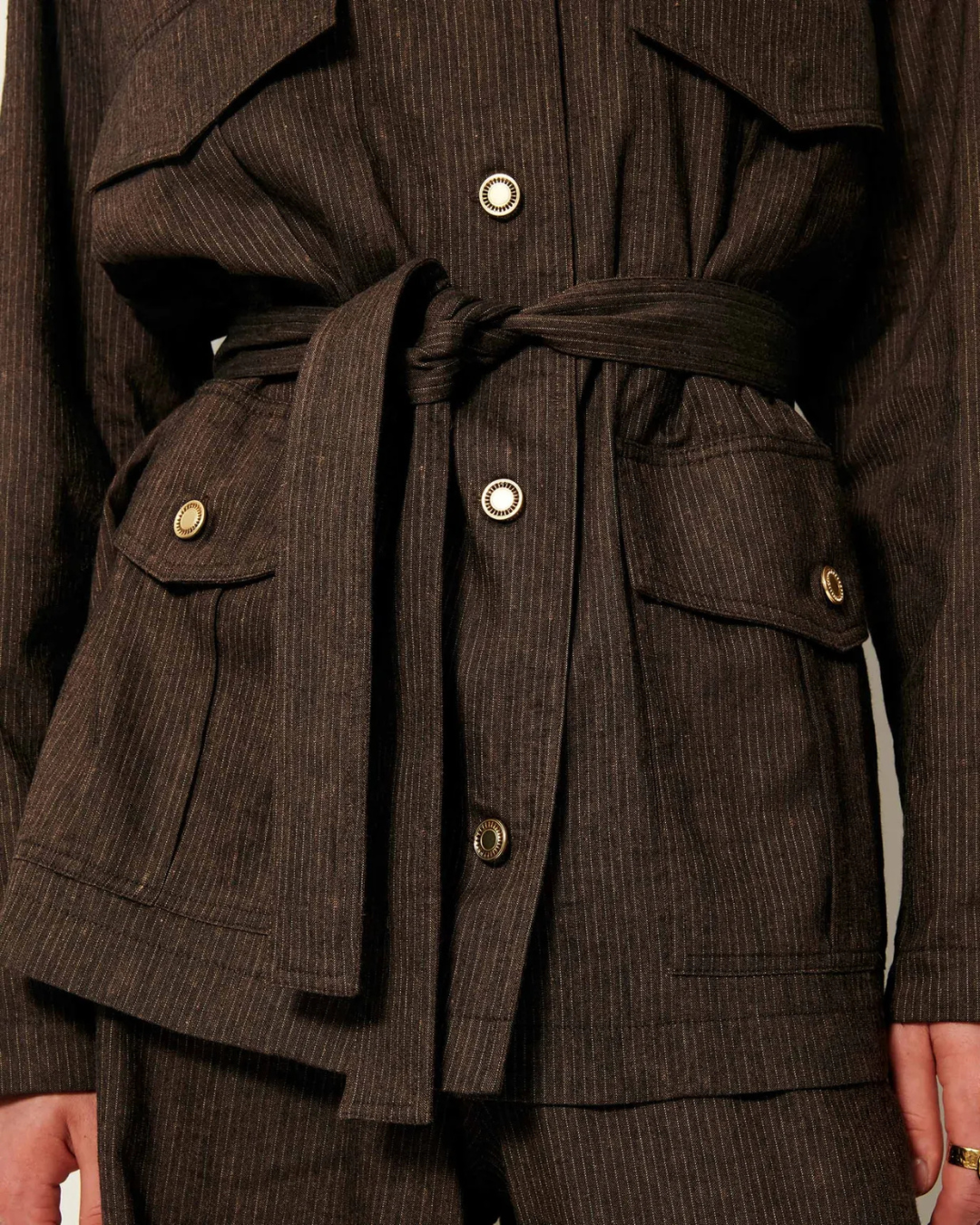 Sahajo Jacket in Cafe Do Mato by Sessùn