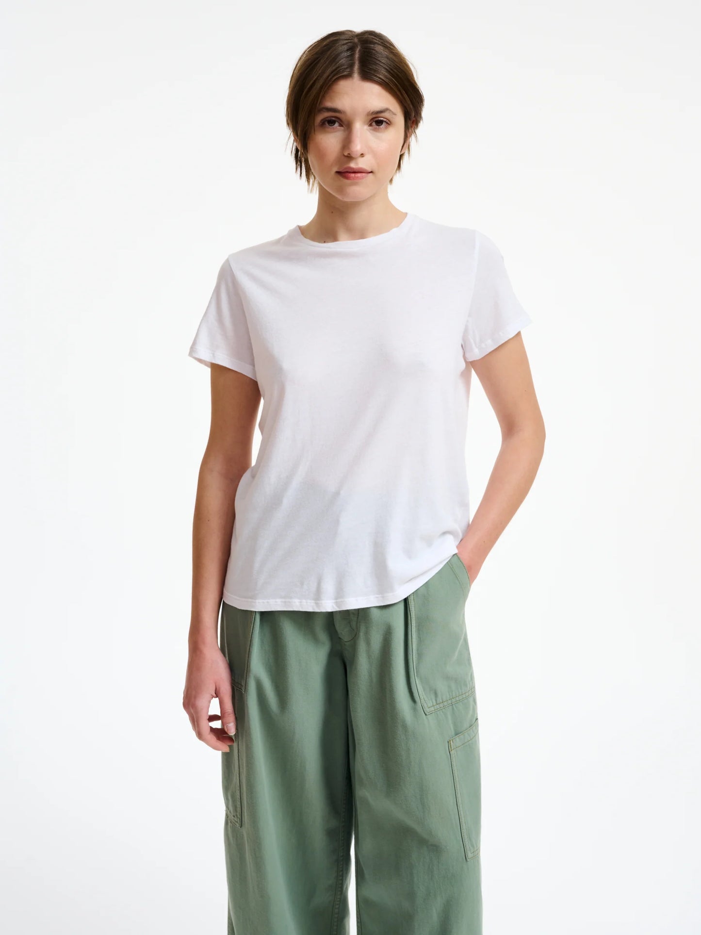 Covi T-Shirt in White By Bellerose