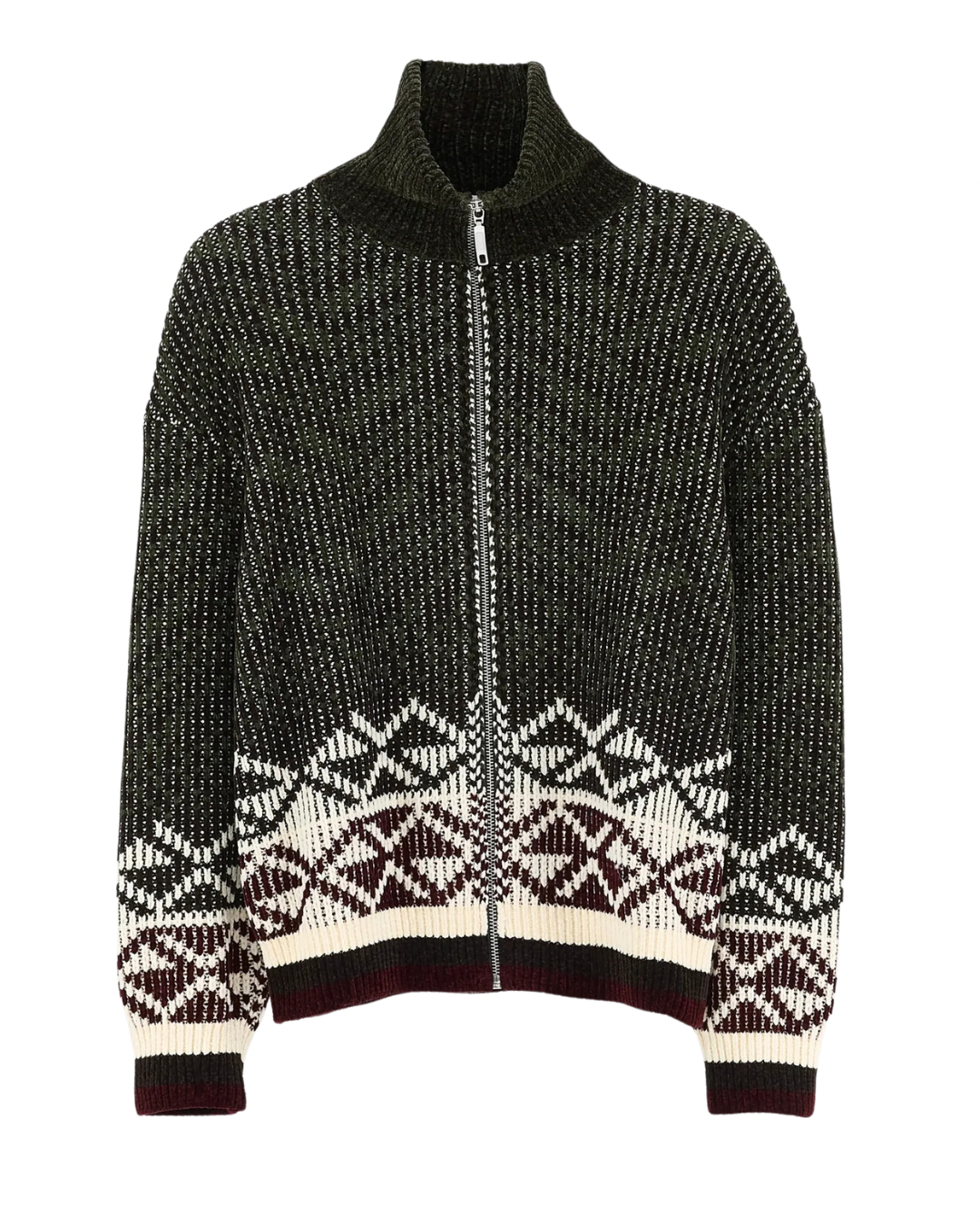 Alve Zipper Cardigan by Bellerose