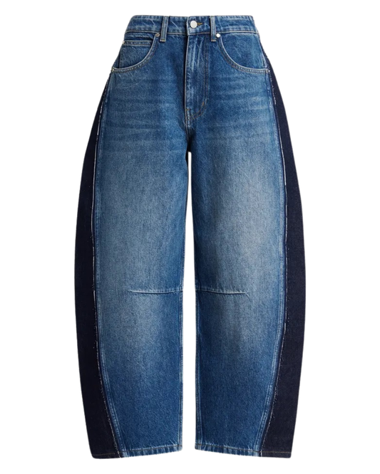 Kashba Patchwork Jeans in Midnight Wave by Essentiel Antwerp