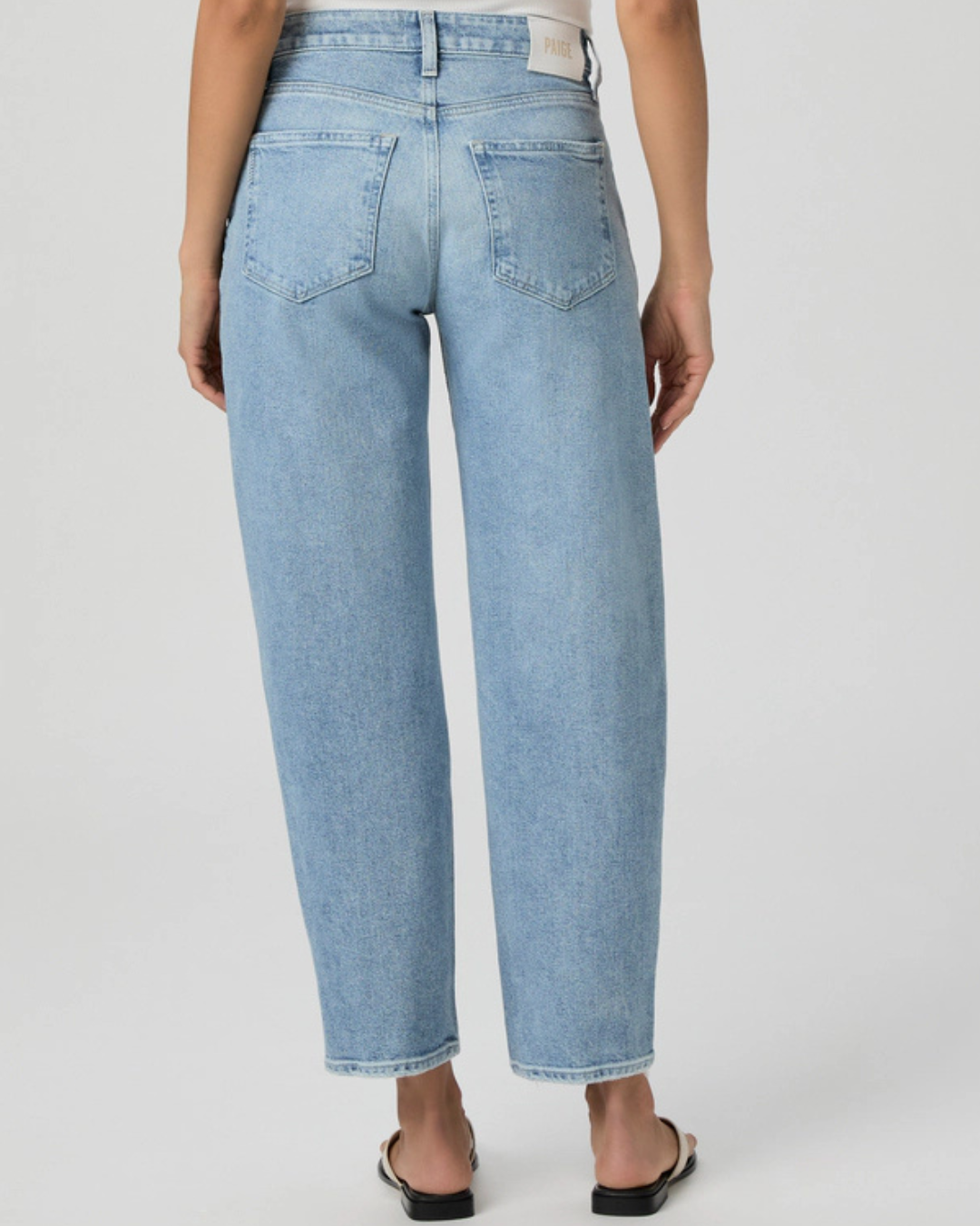 Alexis Barrel Leg Jean in Verse by Paige