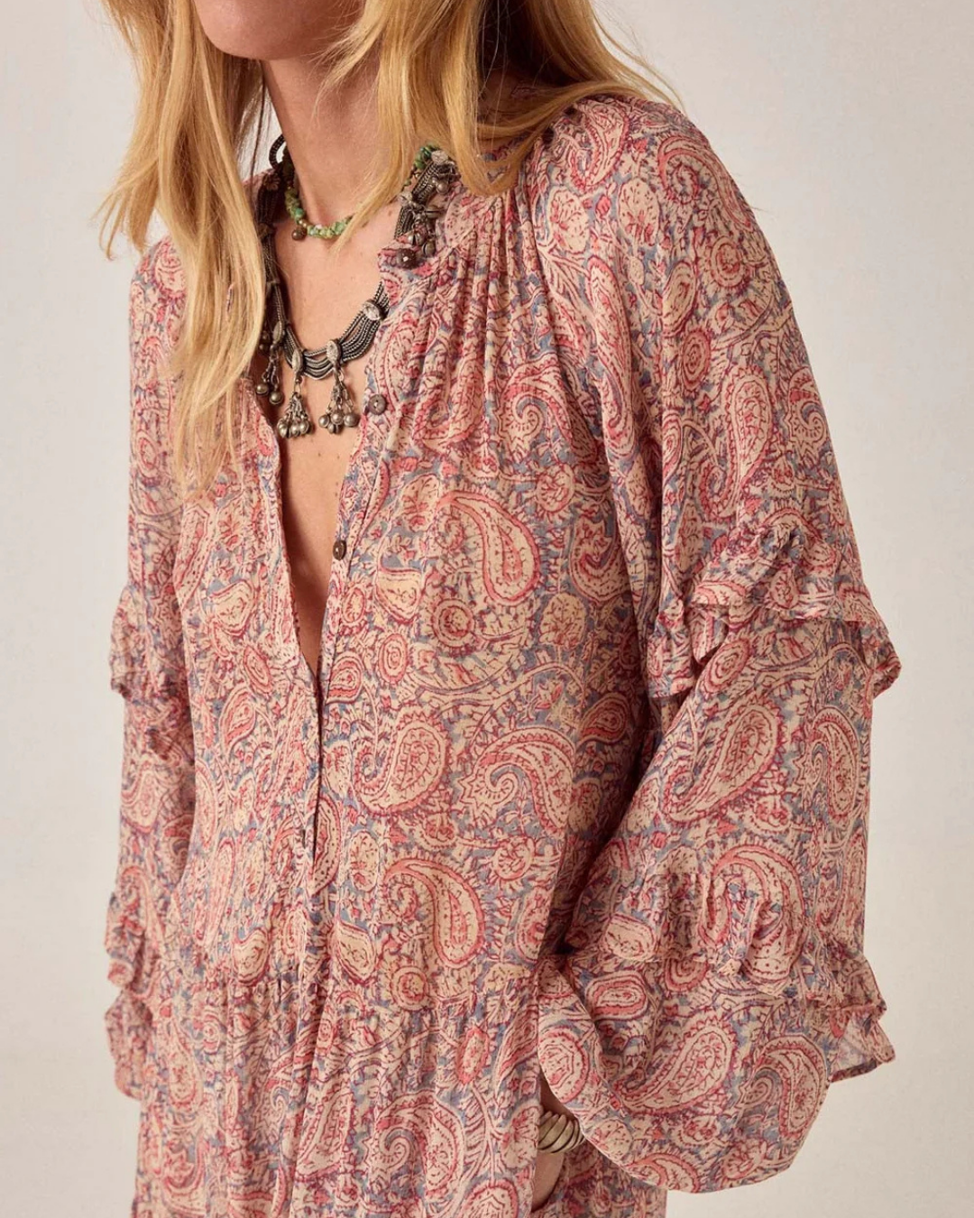 Paquita Dress in Wild Dust by Maison Hotel