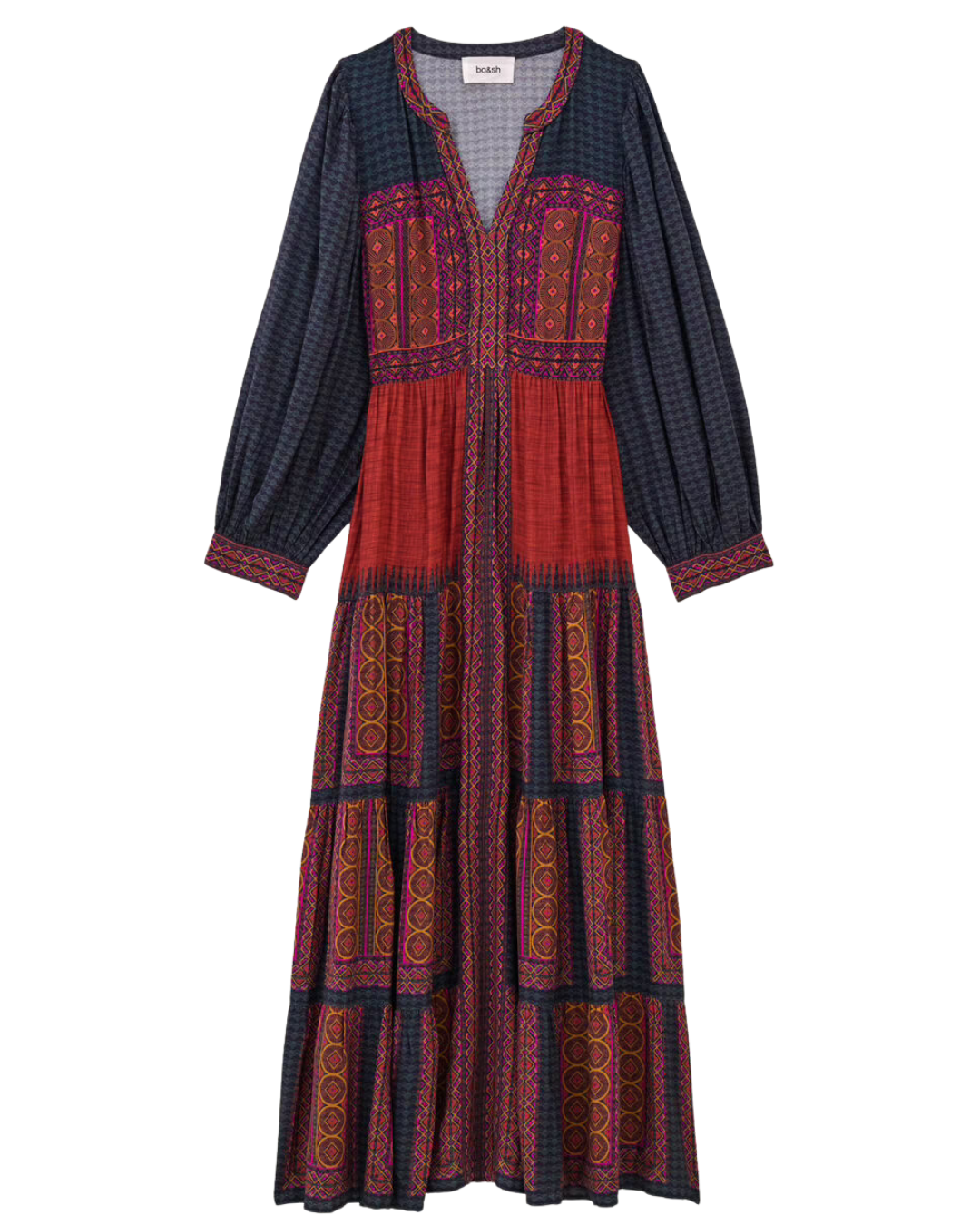 Olly Dress in Red by BA&SH