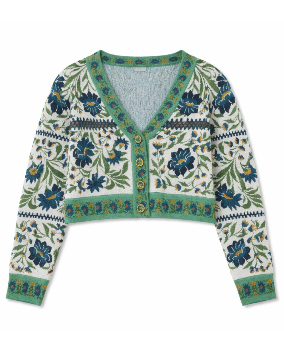 Manoela Knit Cardigan in Off White by FARM Rio