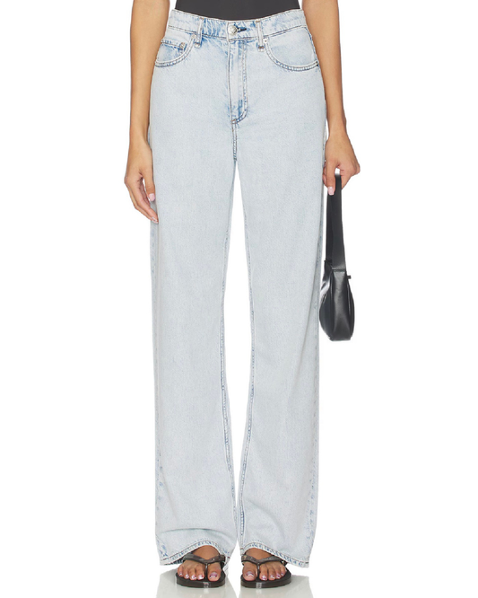 Shea Featherweight Relaxed Straight Jeans in Cliffside by Rag & Bone