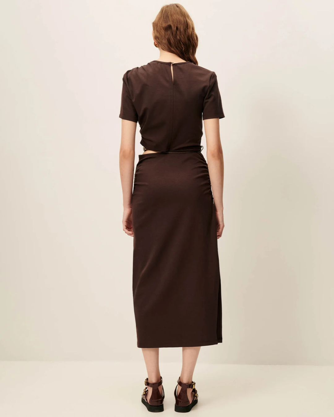 Vertigo Jewel Dress in Espresso by Sessùn