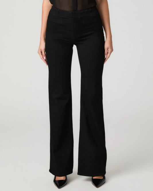 Sofia Flair Jean in Black Shadow by PAIGE