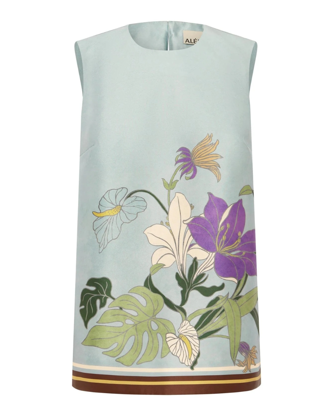 Alfie Top in Ice Blue by Alemais