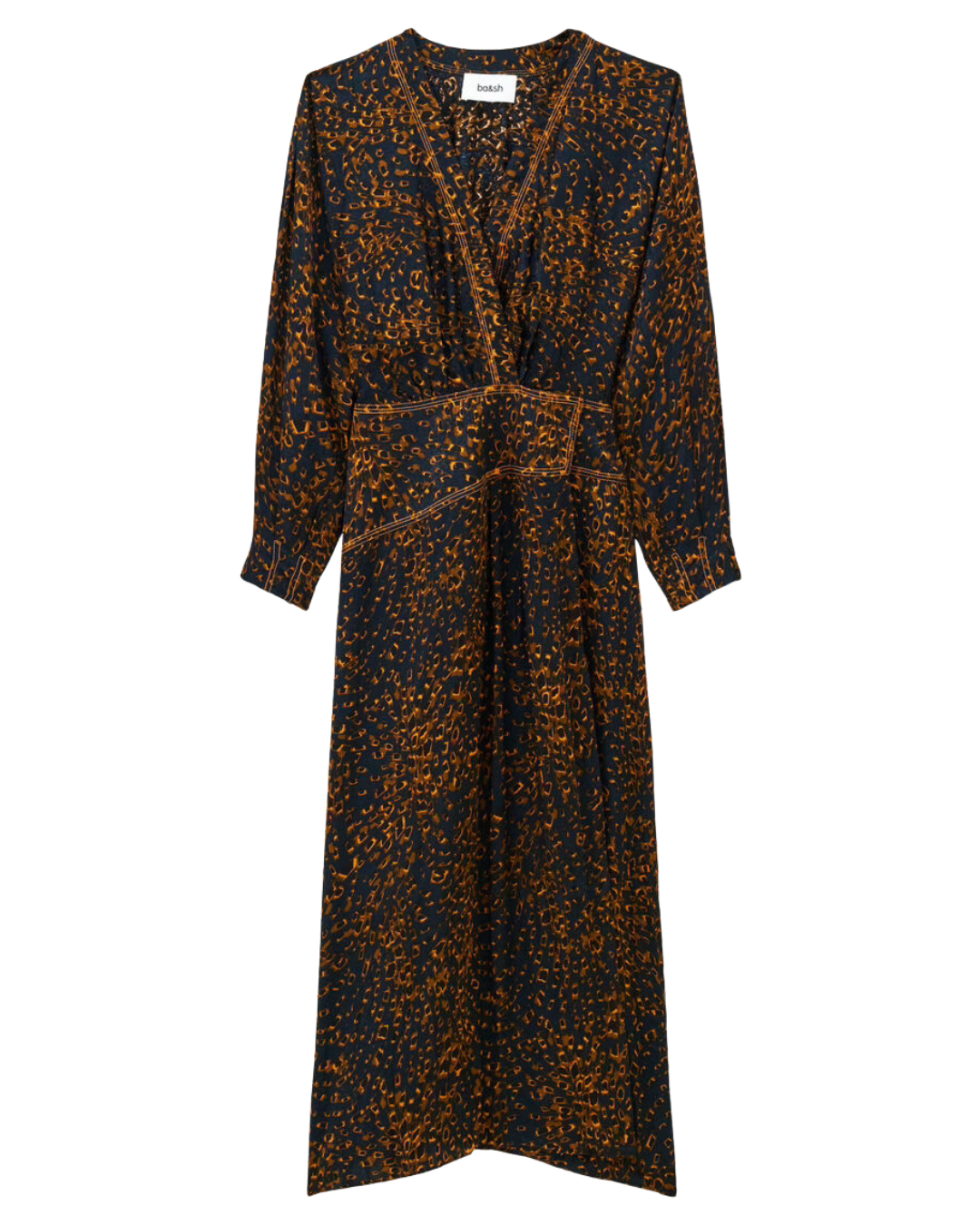 Hamy Dress in Encre by BA&SH