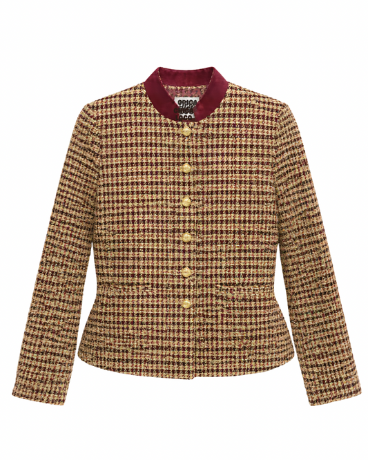Harvard Harris Jacket in Camel by SOPHIE + LUCIE