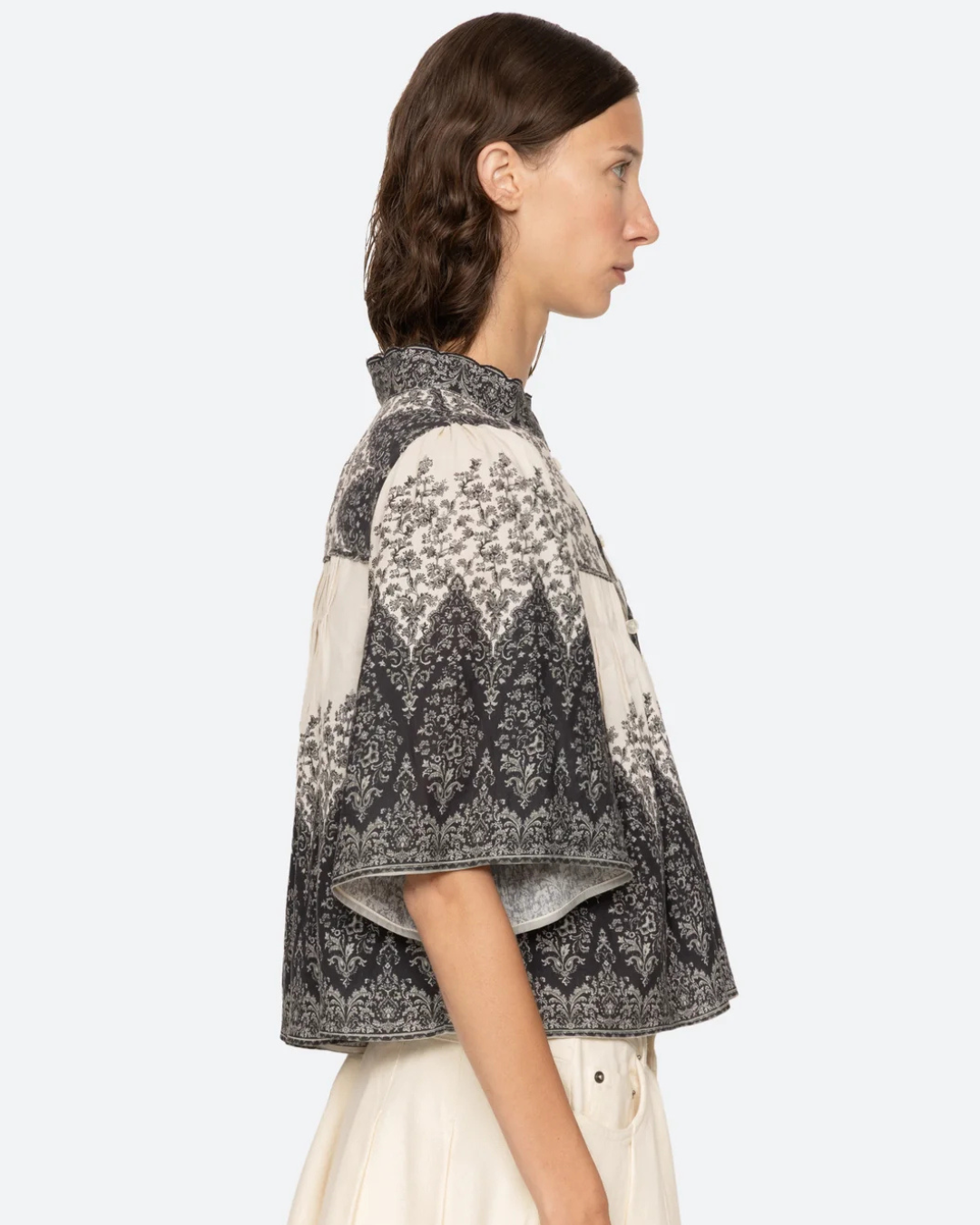 Hedra Print Blouse by Sea NY