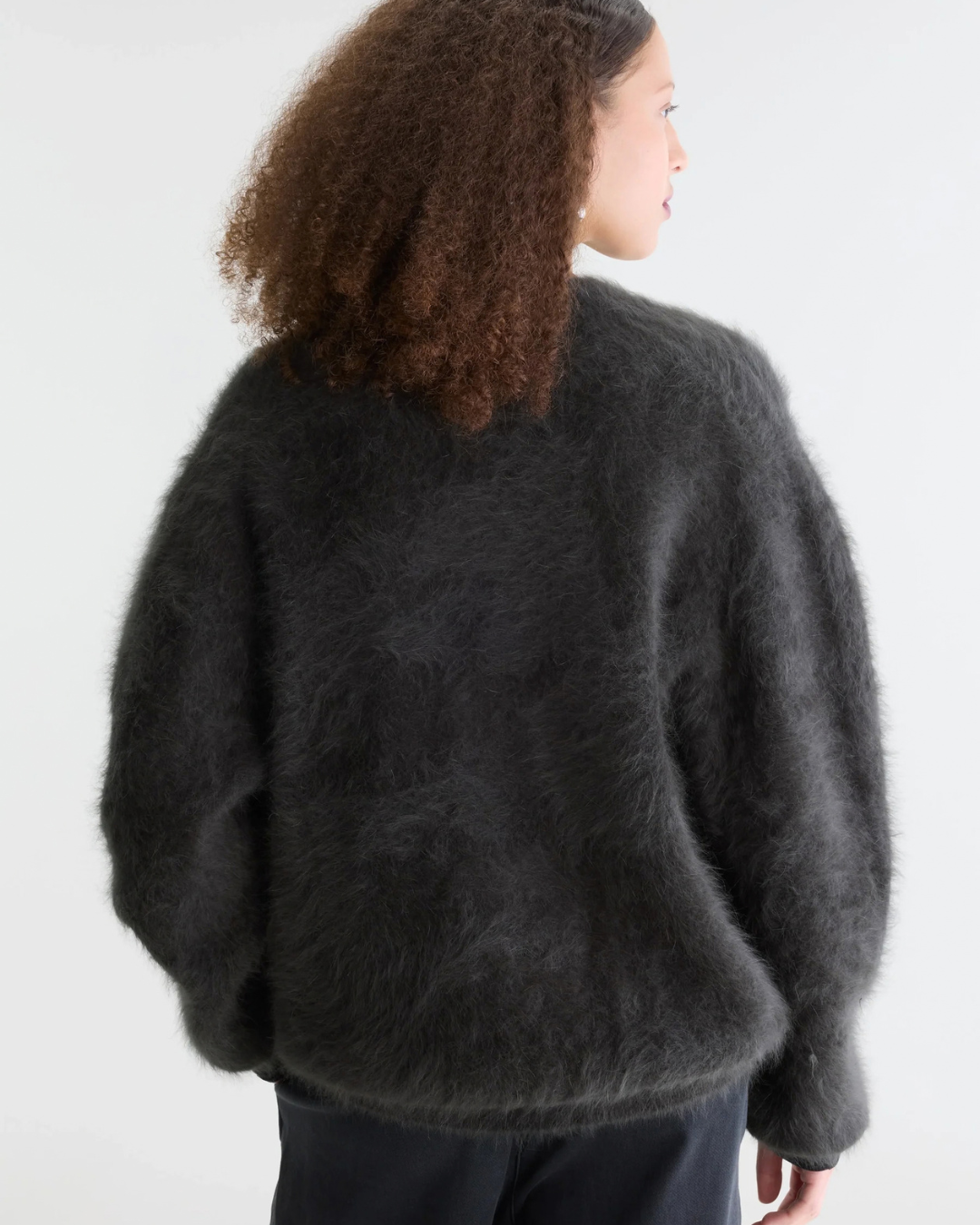 Datura Alpaca Blend Cardigan in Pirate by Bellerose