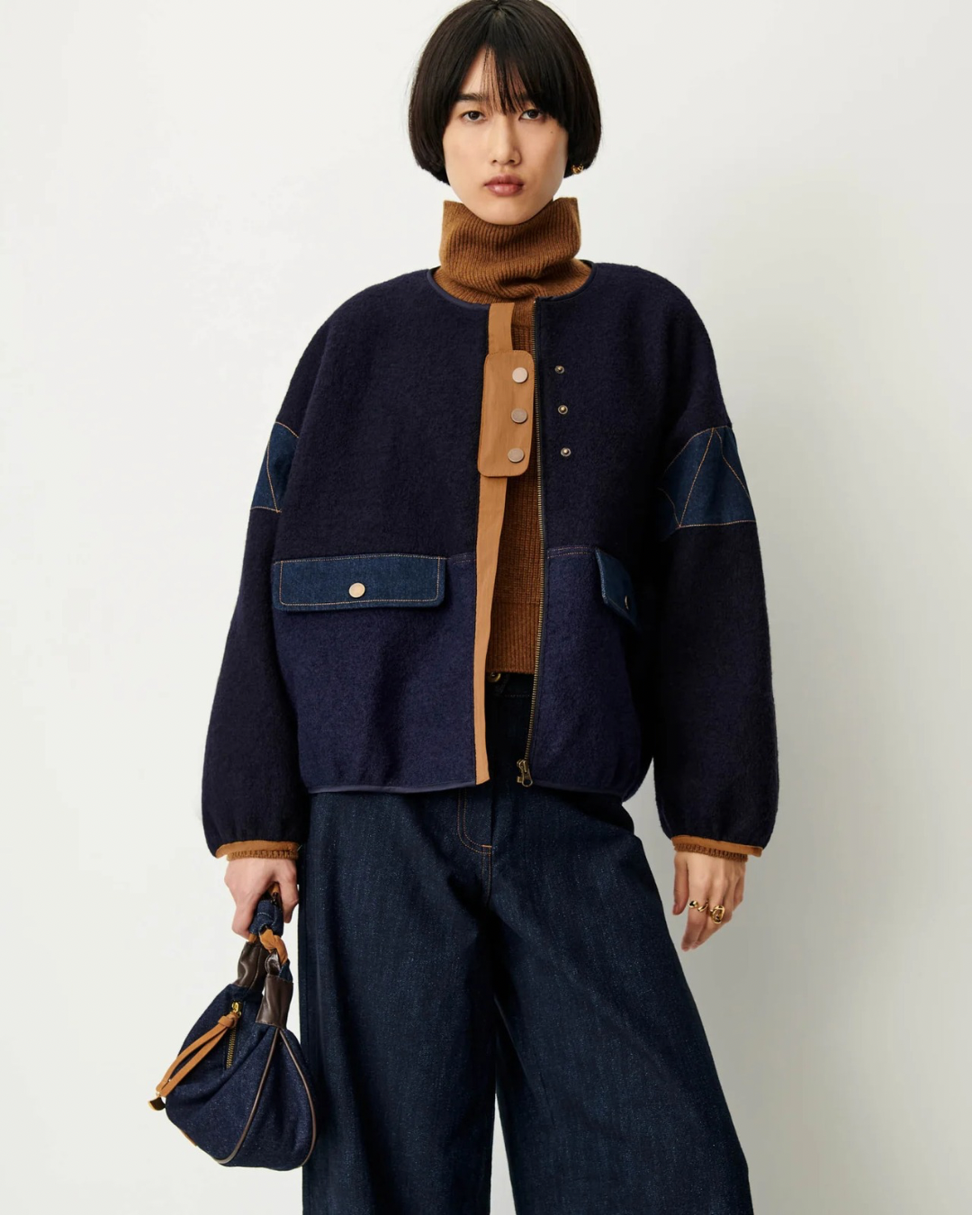 Cold Night Jacket in Indigo Mood by Sessùn