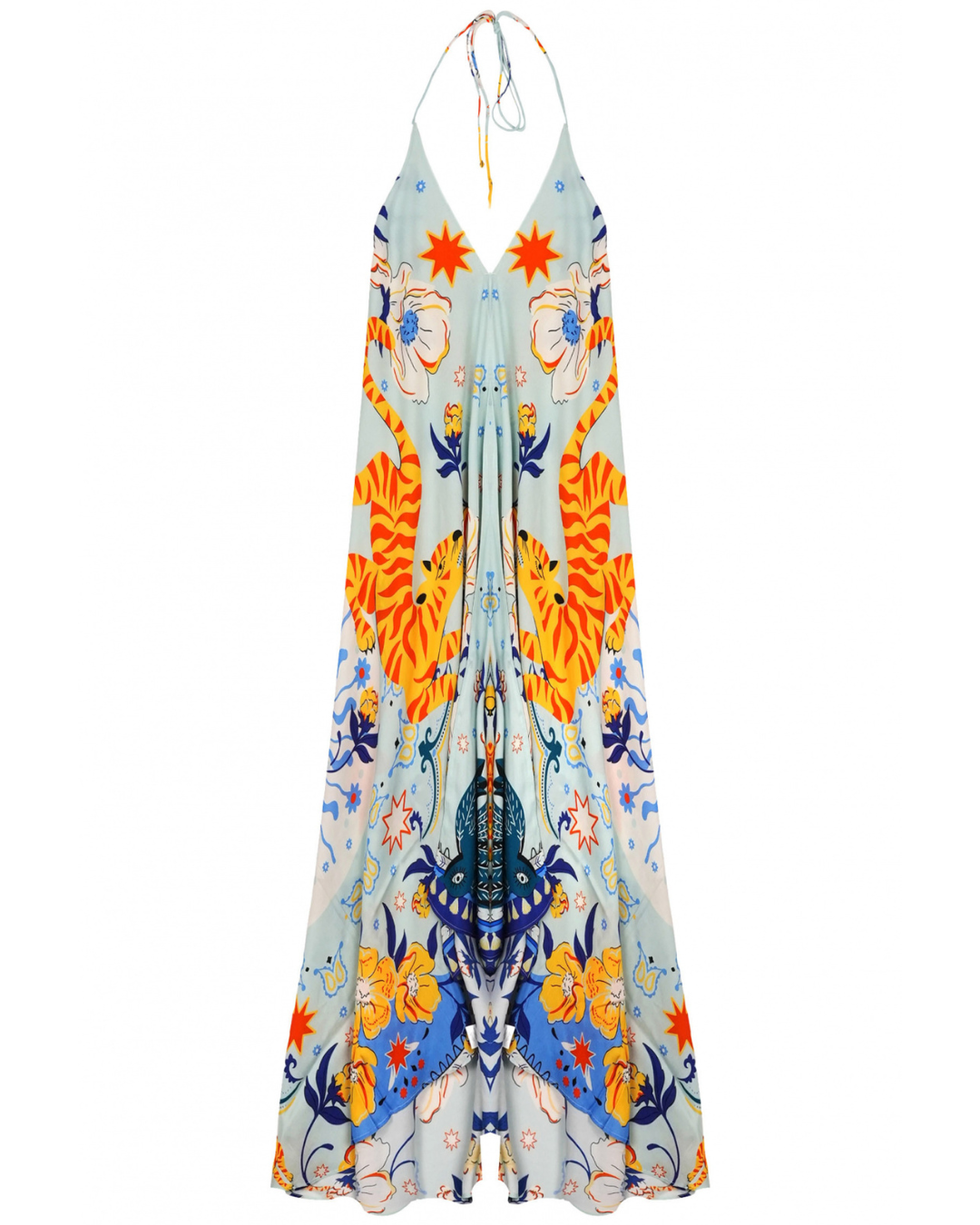 Voila Bandidas Dress in Blue by Wild