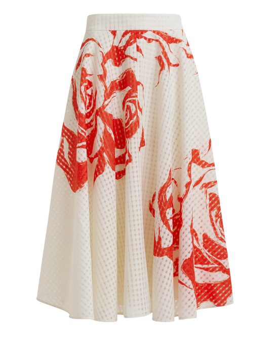 Jango Maxi Skirt in Off White by Essentiel Antwerp