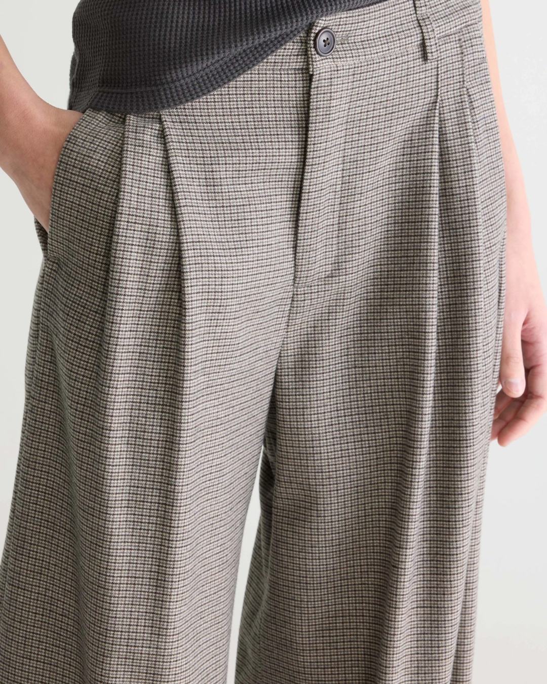 Volkert Wide Tailored Trousers by Bellerose