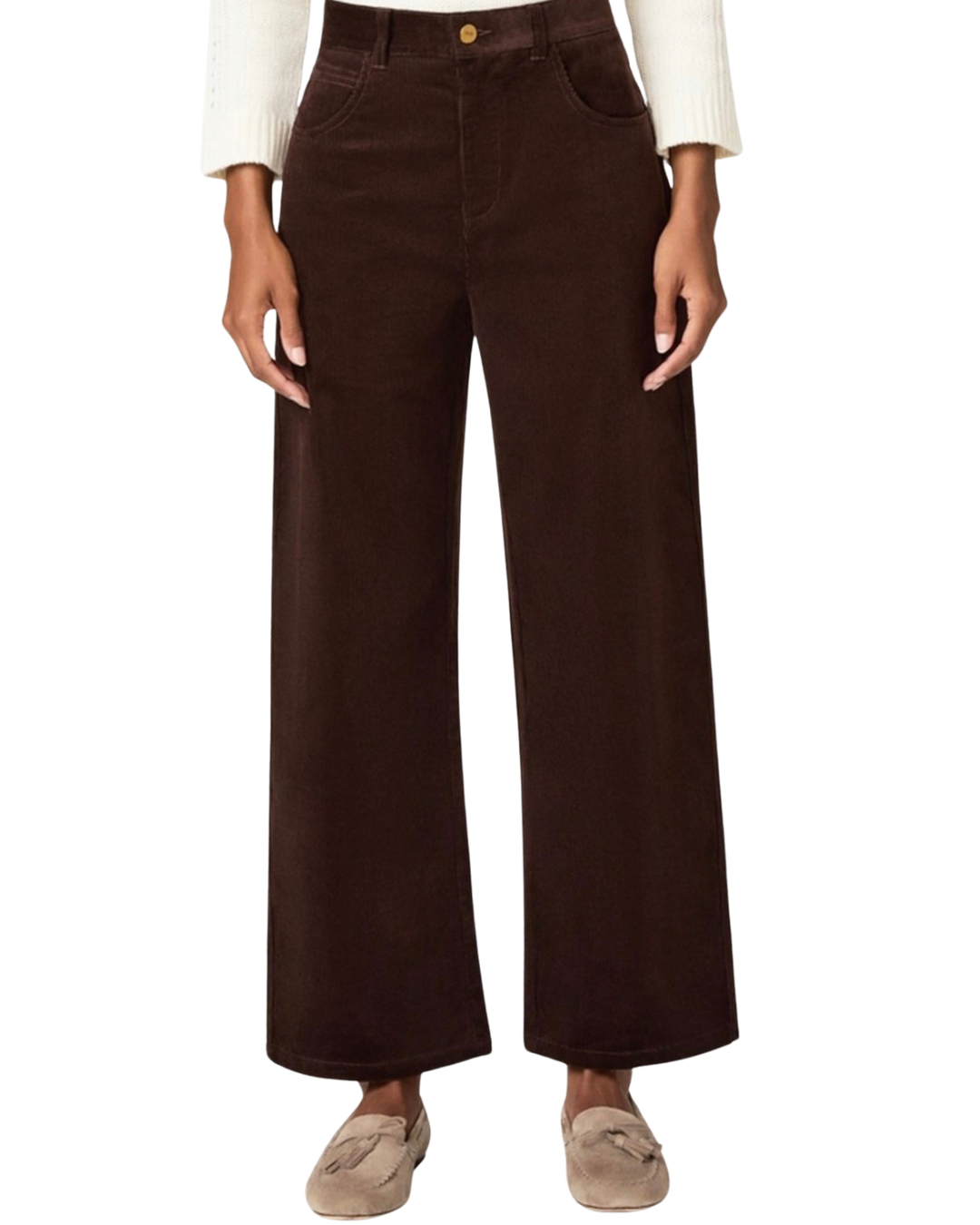 Arellia Ankle Jeans in Marula Brown by PAIGE