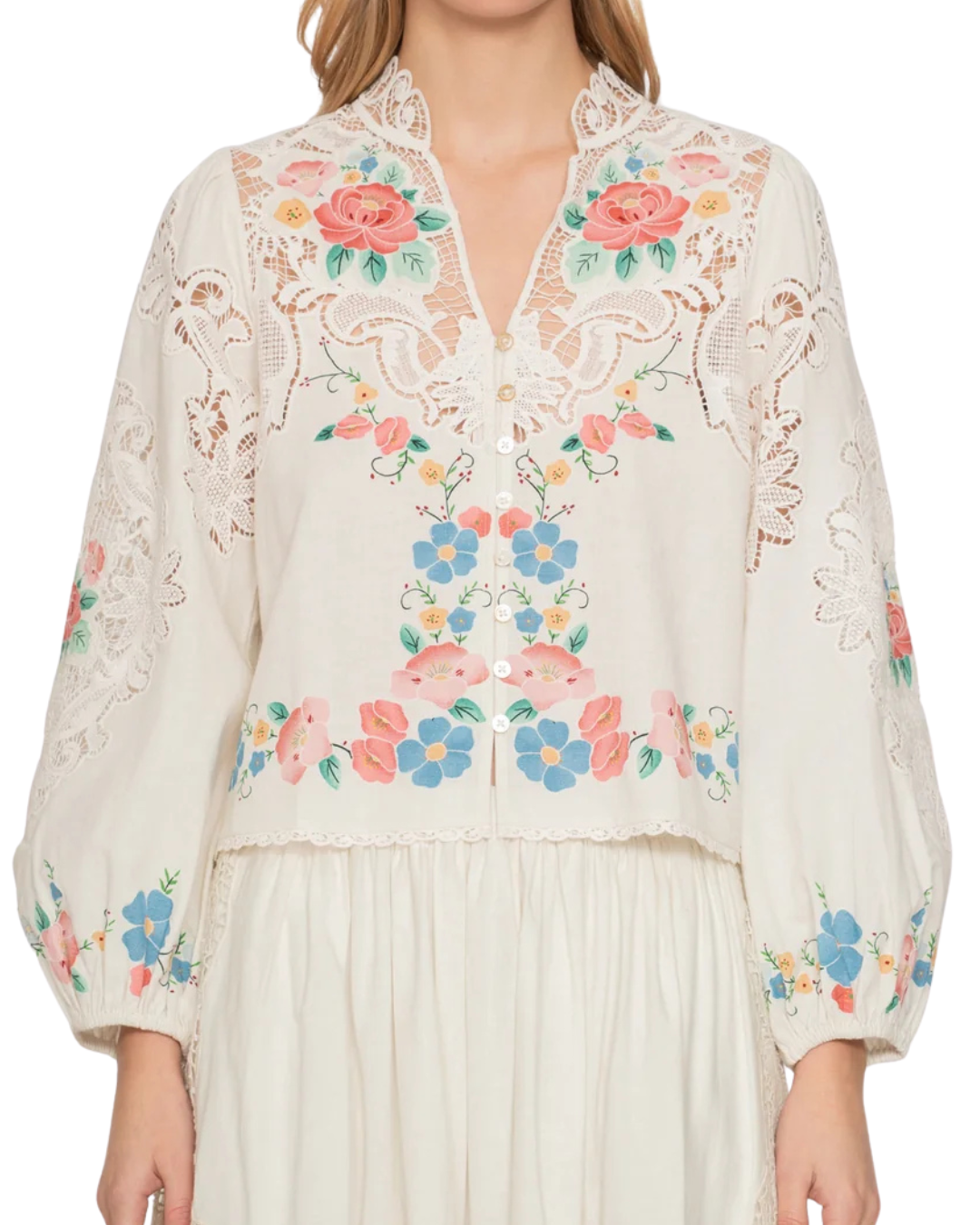 Astrid Long Sleeve Blouse by Sea NY